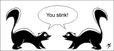 skunk stink - December 1, 2013pm